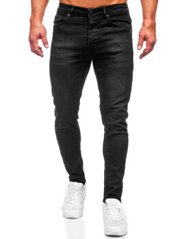 Homme Pantalon en jean regular fit Noir Bolf 6144