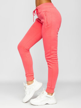Pantalon de sport pour femme rose clair Bolf CK-01-19