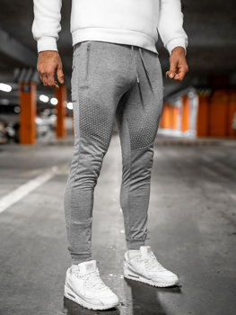 Pantalon jogger pour homme gris Bolf HW2351