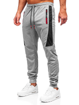 Pantalon jogger pour homme gris Bolf K10352