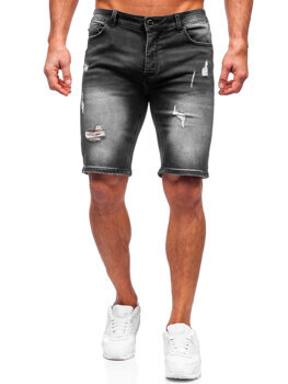 Homme Taille: L Black Shorts Noir Miinto Homme Vêtements Pantalons & Jeans Pantalons courts Shorts 