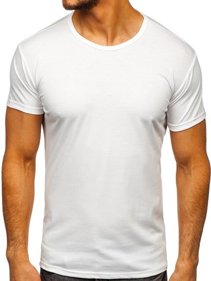 Le tee-shirt sans imprimé pour homme blanc Bolf 2006