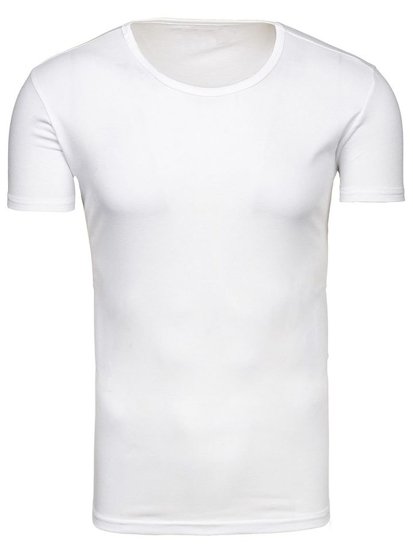 Le tee-shirt sans imprimé pour homme blanc Bolf 2006