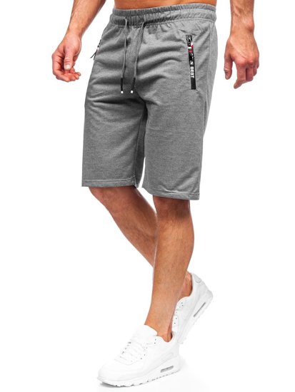 Pantalon court sportif graphite pour homme Bolf JX503 