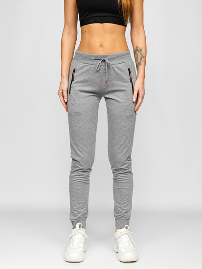 Pantalon de sport pour femme gris Bolf JX7725