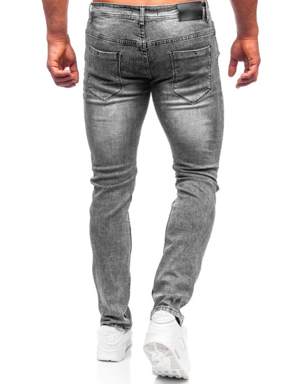 Pantalon en jean regular fit pour homme gris Bolf MP002G