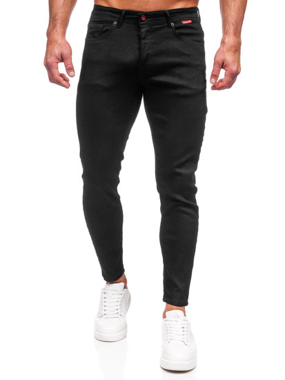 Pantalon en tissu pour homme noir Bolf GT-S