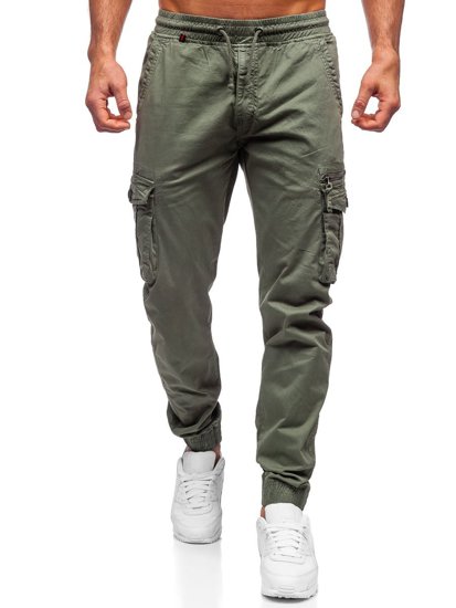 Pantalon jogger cargo vert clair pour homme Bolf CT6706S0