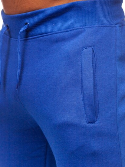 Pantalon jogger pour homme bleu cobalt Bolf XW01-A