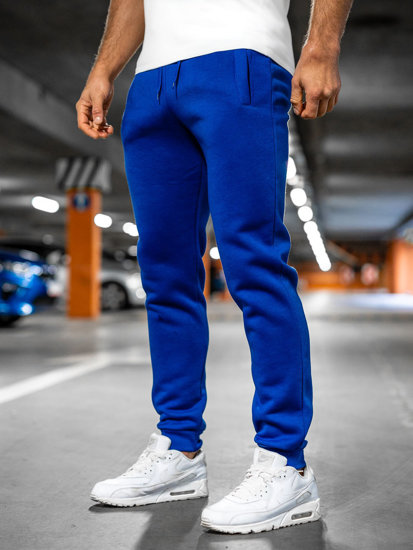 Pantalon jogger pour homme bleu cobalt Bolf XW01-A