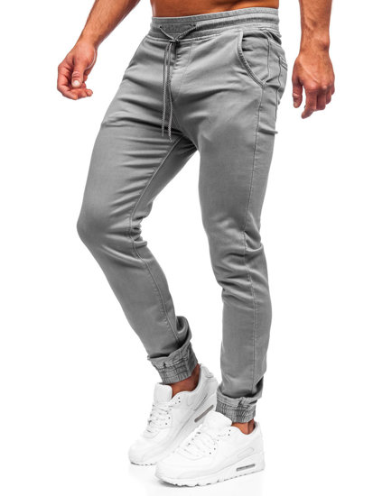 Pantalon jogger pour homme gris Bolf KA1219