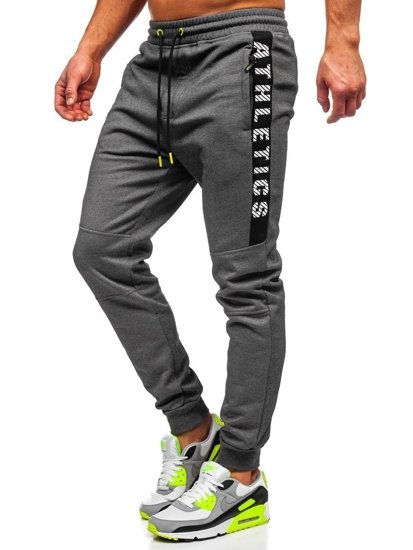 Pantalon jogger pour homme gris Bolf TC950