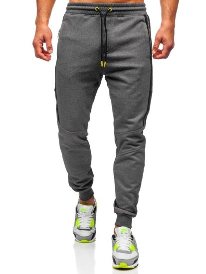 Pantalon jogger pour homme gris Bolf TC952