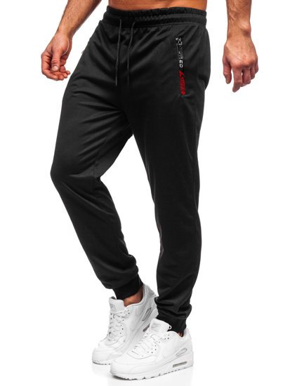 Pantalon jogger pour homme noir Bolf JX9515