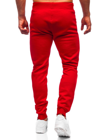 Pantalon jogger pour homme rouge Bolf XW01-A