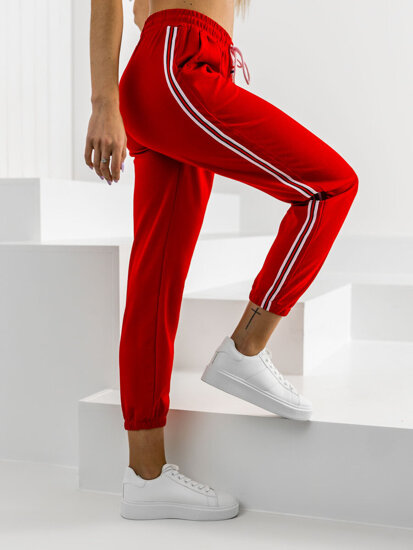 Pantalon sportif pour femme rouge Bolf YW01020A    