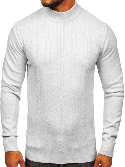 Pull pour homme gris Bolf 2621