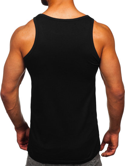Sweat-shirt noir zippé à capuche pour homme Bolf 80680