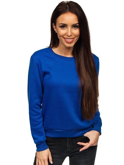 Sweat-shirt pour femme bleu Bolf W01