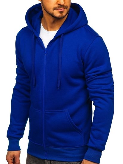 Sweat-shirt pour homme à capuche bleuet Bolf 2008