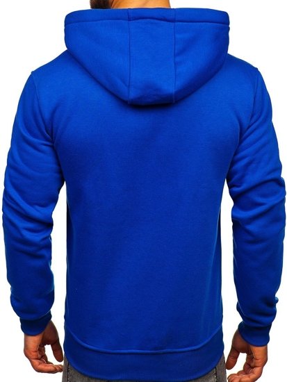 Sweat-shirt pour homme à capuche bleut kangourou Bolf 2009