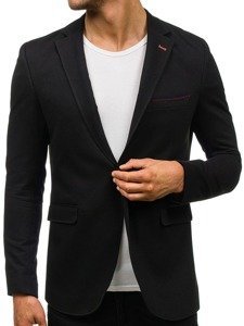 La veste élégante pour homme noire Bolf 406 