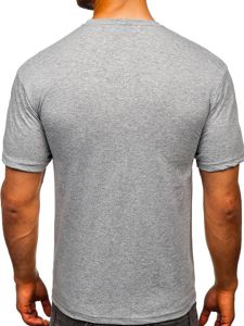 Le t-shirt imprimé pour homme Gris Bolf 14336
