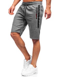 Pantalon court sportif graphite pour homme Bolf JX137 