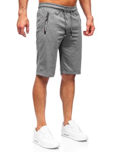 Pantalon court sportif graphite pour homme Bolf JX512 