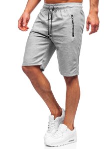 Pantalon court sportif gris pour homme Bolf JX203 