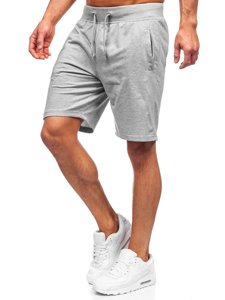 Pantalon court sportif gris pour homme Bolf K10003 