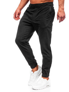 Pantalon de jogging sportif en polaire pour homme noir 4F SPMD014