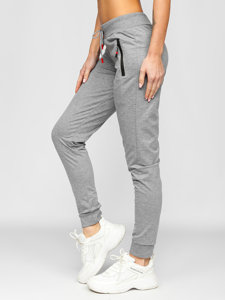 Pantalon de sport pour femme gris Bolf JX7725