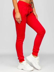 Pantalon de sport pour femme rouge Bolf CK-01
