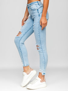 Pantalon jean pour femme Push Up bleu Bolf A20-2