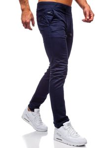 Pantalon jogger bleu foncé pour homme Bolf KA8877