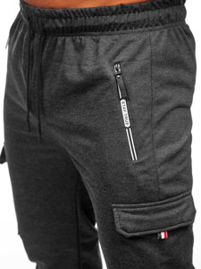 Pantalon jogger cargo pour homme graphite Bolf JX5068