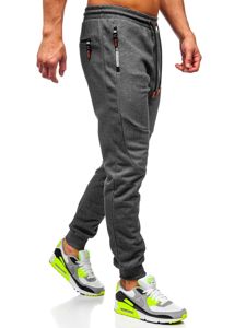 Pantalon jogger pour homme graphite-orange Bolf Q1042