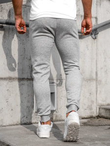 Pantalon jogger pour homme gris Bolf CK01
