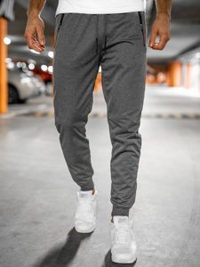 Pantalon jogger pour homme gris Bolf JX9515