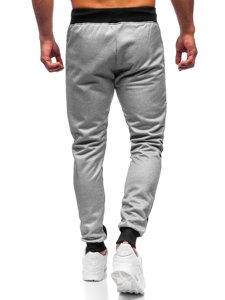 Pantalon jogger pour homme gris Bolf K50002