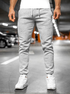 Pantalon jogger pour homme gris Bolf XW01