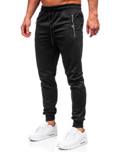 Pantalon jogger pour homme noir Bolf JX5001