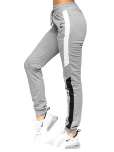 Pantalon sportif gris pour femme Bolf HW2051