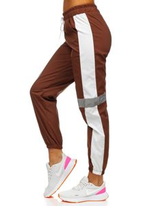 Pantalon sportif pour femme brun Bolf Y513
