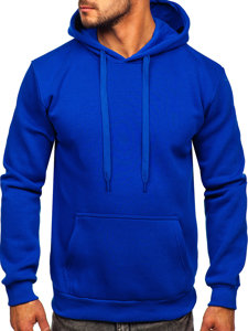Sweat-shirt bleut kangourou à capuche pour homme Bolf B1004 