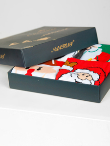 Homme Chaussettes de Noël Multicolore-1 Bolf M898-4P 4 PACK