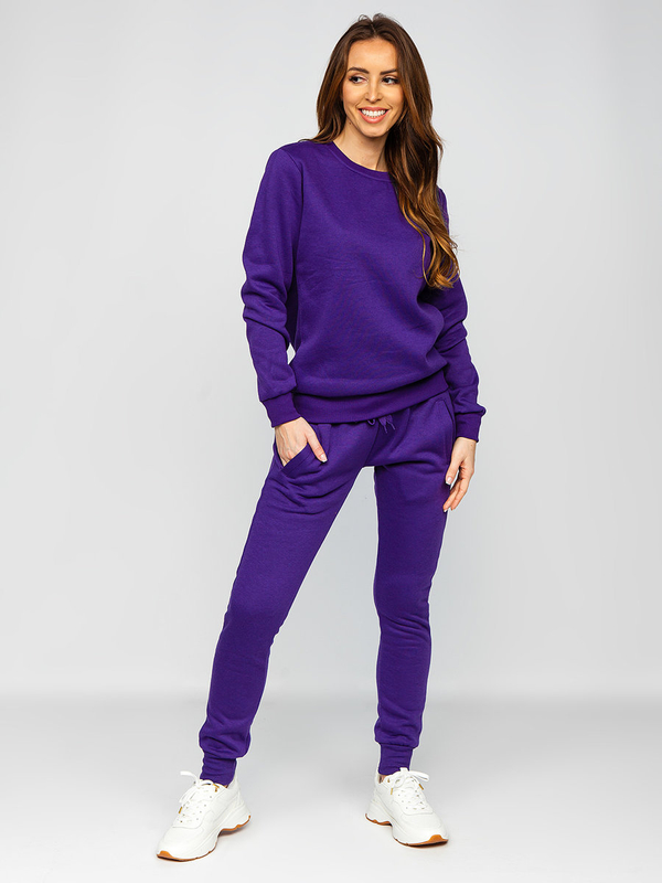 Ensemble de survêtement pour femme violet Bolf 0001
