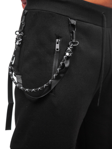 Homme Pantalon jogger Noir Bolf JX6287