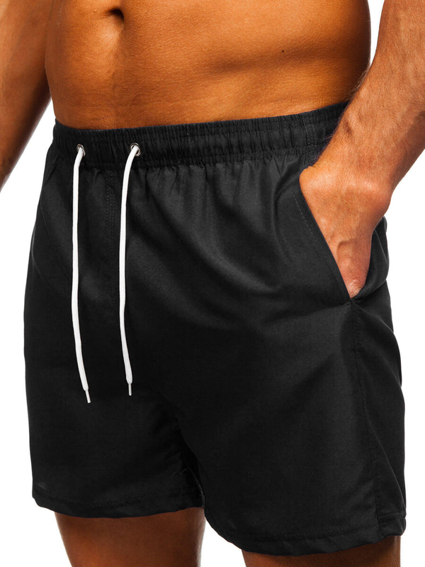Homme Maillots de bain Noir Bolf XL020